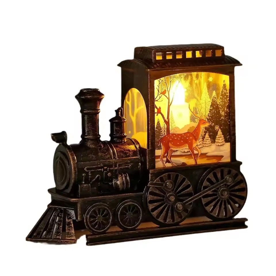 Vintage Things Collection - أضواء ليلية LED على شكل قطار