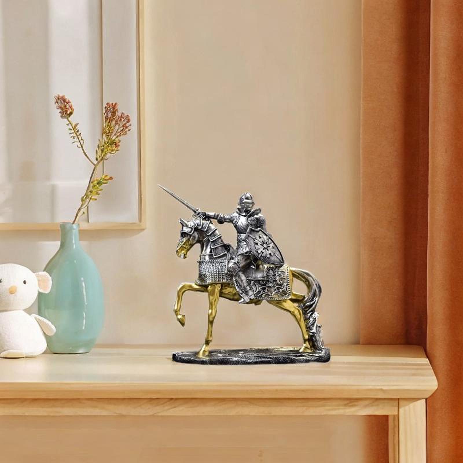 تمثال فارس الحصان ريترو خمر قط - مراجعة Vintage Collectible Ornaments وسعره