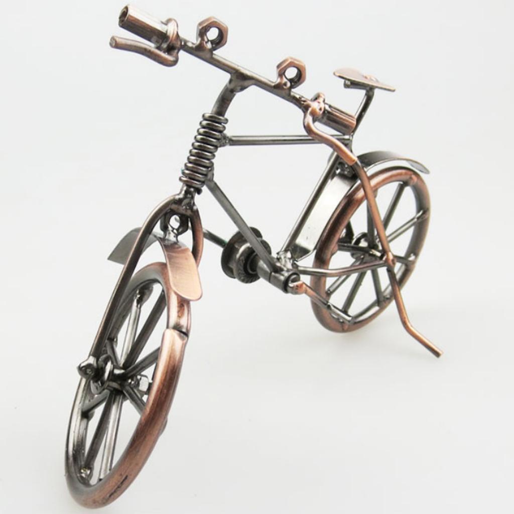 دراجة معدنية عتيقة الطراز بتشط - مراجعة Vintage Collectible Ornaments وسعره