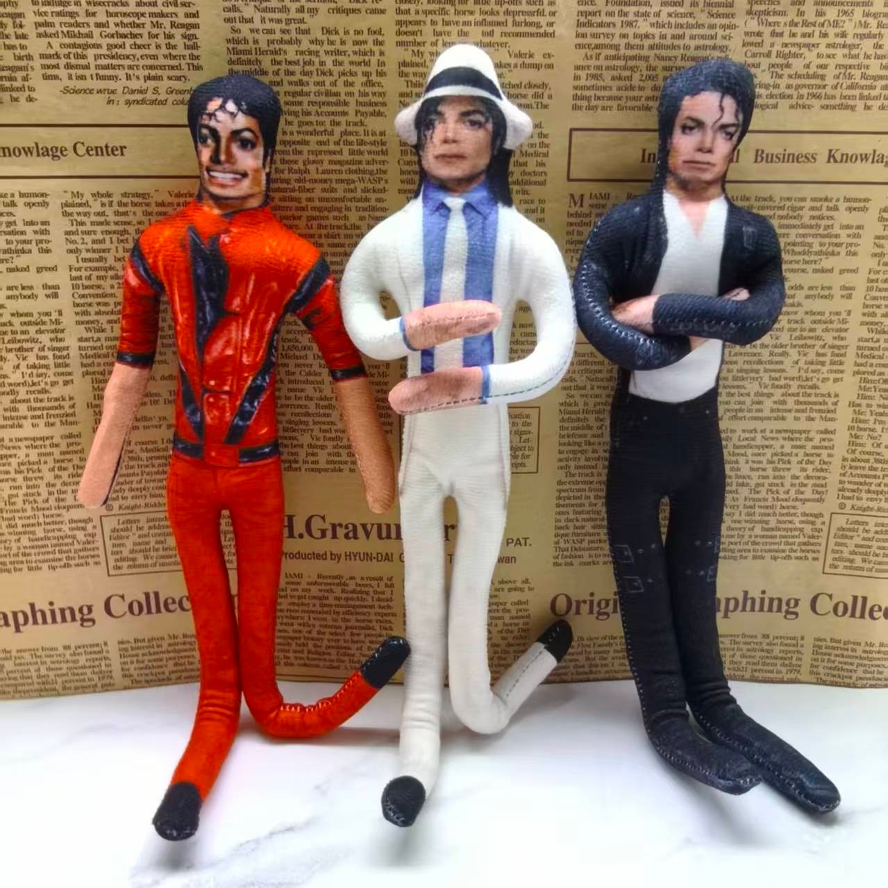 دمية مايكل جاكسون الكلاسيكية ل - مراجعة Vintage Collectible Dolls وسعره
