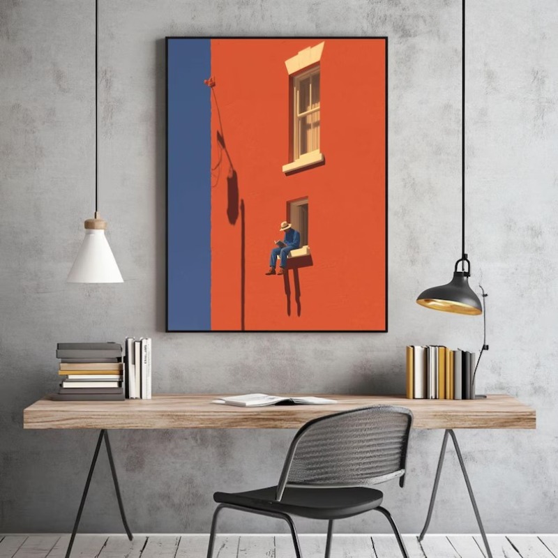 لوحة فنية جدارية بتصميم عتيق ب - مراجعة Vintage Things Collection وسعره