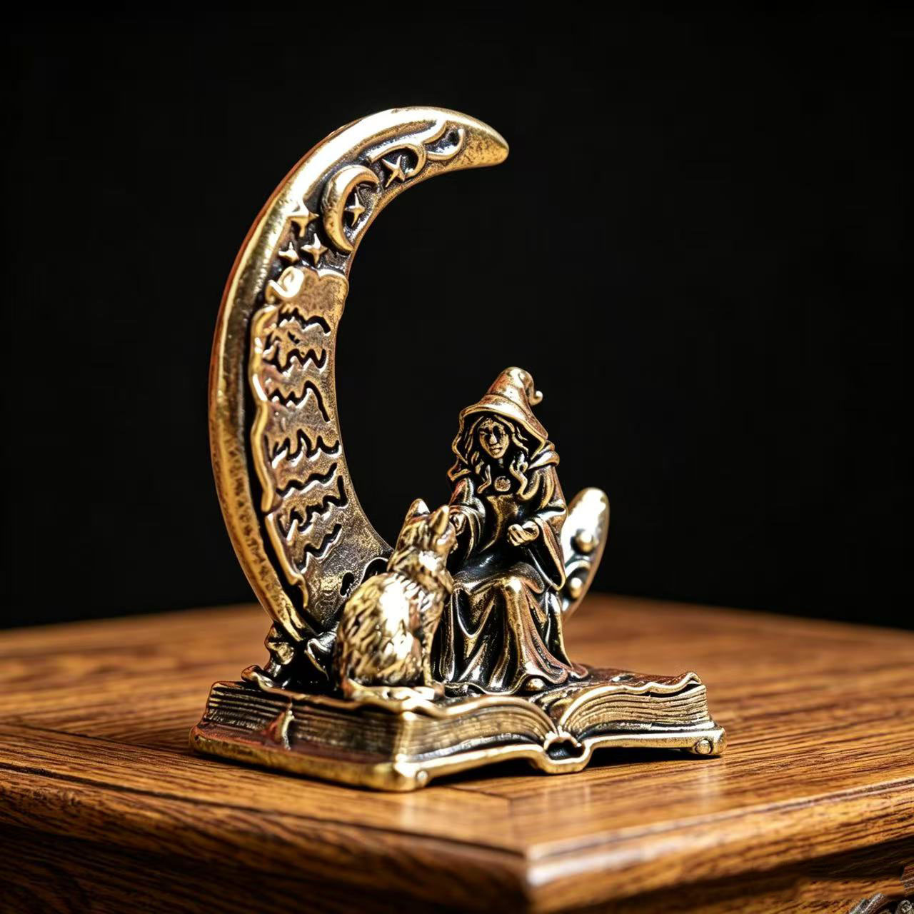 تمثال زخرفي نحاسي على شكل ساحر - مراجعة Vintage Collectible Ornaments وسعره