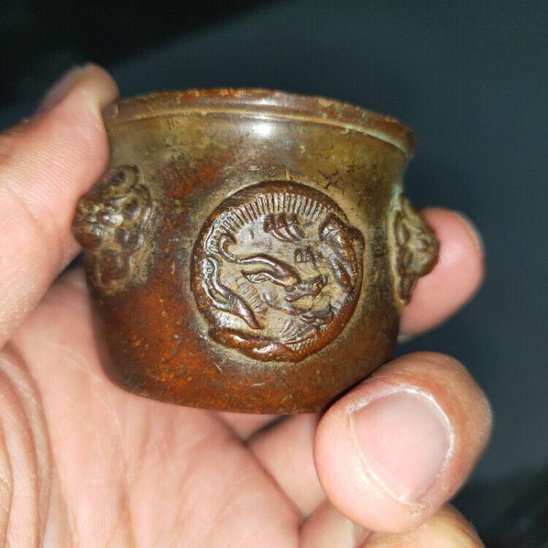 مبخرة برونزية عتيقة ، مجموعة ا - مراجعة Vintage Collectible Ornaments وسعره