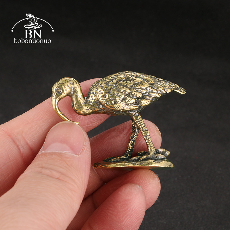 تماثيل طيور الكركي النحاسية ال - مراجعة Vintage Collectible Ornaments وسعره