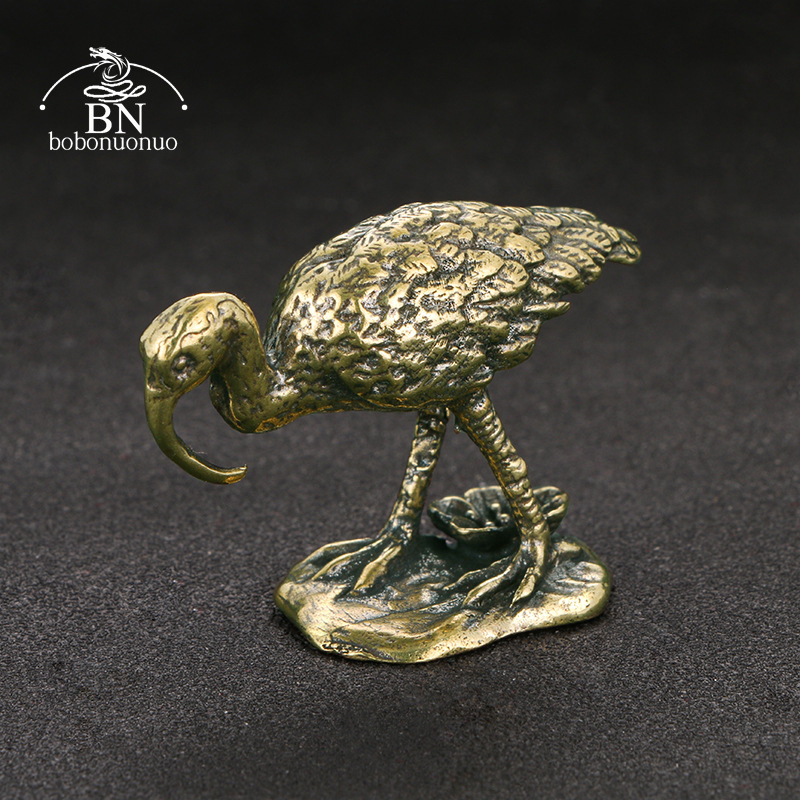 تماثيل طيور الكركي النحاسية ال - مراجعة Vintage Collectible Ornaments وسعره