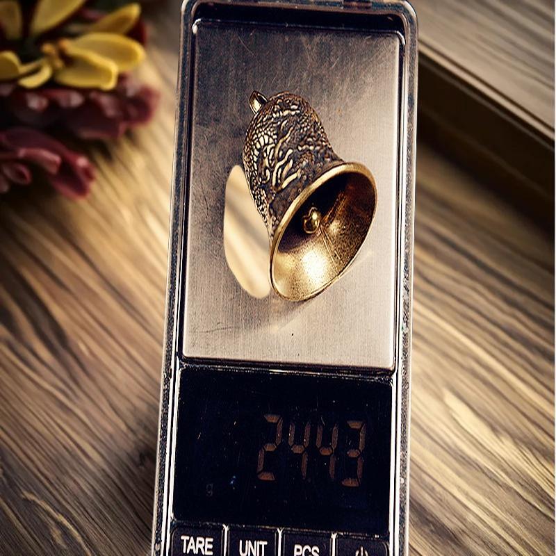 خمر النحاس جرس منحوتة التنين ا - مراجعة Vintage Collectible Bells وسعره